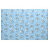 Tissu Tableau de la mangeoire d'hiver de chickadee Oisea (Fat Quarter)