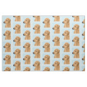 Tissu Tableau Rhodesian Ridgeback - Art Chien original (Fat Quarter)