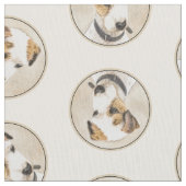 Tissu Tableau Terrier Russell Jack Parson Chien de Compa (fermé)