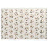 Tissu Tableau Terrier Russell Jack Parson Chien de Compa (Fat Quarter)