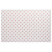 Tissu Taches de pois roses moyennes (Fat Quarter)