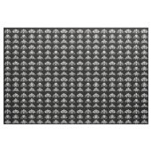 Tissu Taches en noir, blanc et gris (Yard)