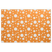 Tissu Taches orange pois (Fat Quarter)
