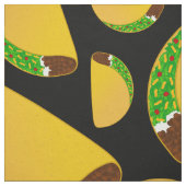 Tissu Tacos noirs (Échantillon)