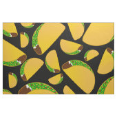 Tissu Tacos noirs (Fat Quarter)