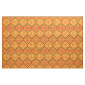 Tissu Taffi Op Art Orange Vert et Jaune (Fat Quarter)