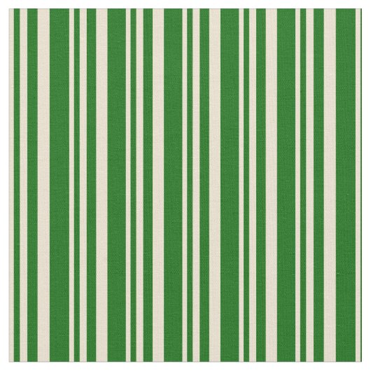 Tissu Tailles beige et vert foncé (Fermer)