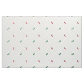 Tissu talons rouges et verts (Fat Quarter)