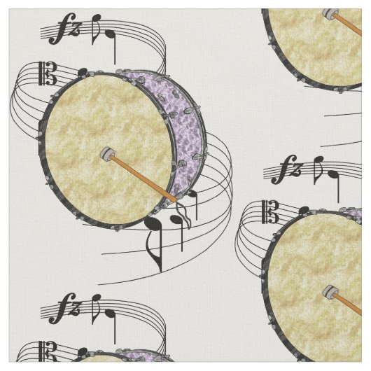 Tissu Tambour bas (Fermer)