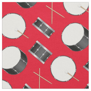 Tissu Tambours musicien enseignant