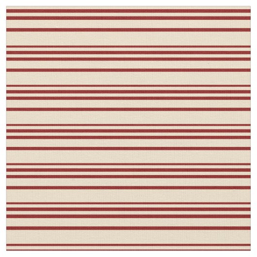 Tissu Tan et Maroon Motif (Fermer)