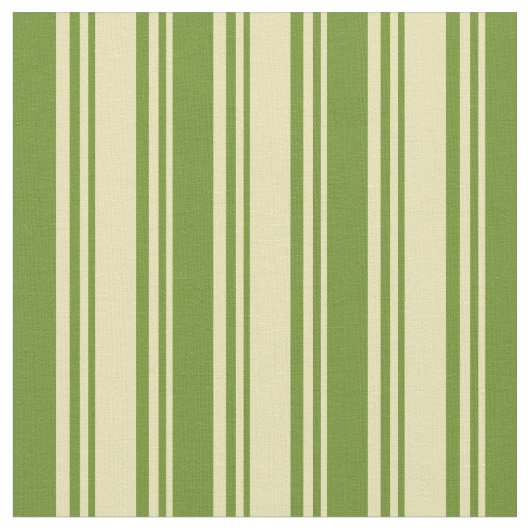 Tissu Tan et Motif vert (Fermer)