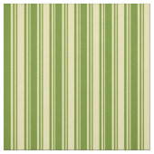 Tissu Tan et Motif vert (Échantillon)