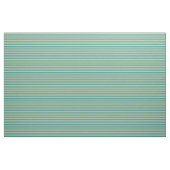 Tissu Tan et rayures Turquoises (Yard)