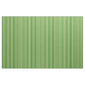 Tissu Tan et vert foncé Lignes Motif (Yard)
