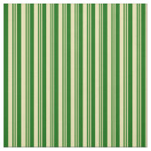 Tissu Tan et vert foncé Lignes Motif (Échantillon)