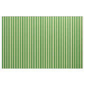Tissu Tan et vert foncé Lignes Motif (Fat Quarter)