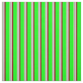 Tissu Tan, Grey, Blanc, Maroon & Lime Stripes Motif (Échantillon)