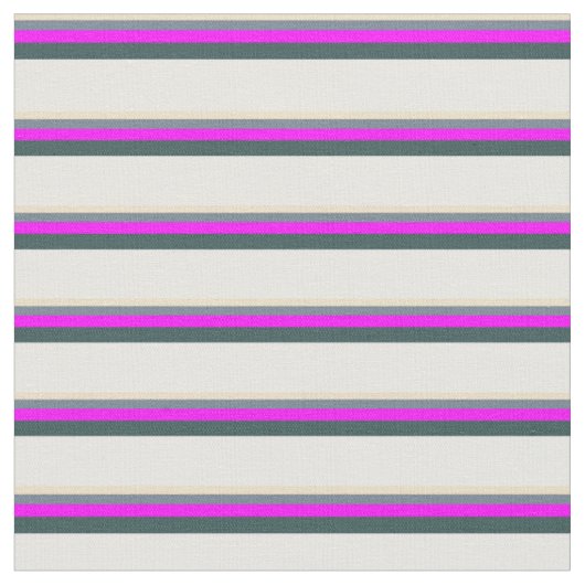 Tissu Tan, gris ardoise, Fuchsia, gris ardoise foncé & b (Fermer)