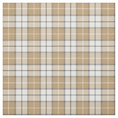 Tissu Tan Plaid (Échantillon)