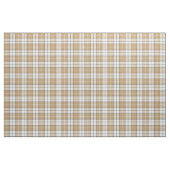 Tissu Tan Plaid (Fat Quarter)