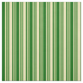 Tissu Tan & Tige Vert foncé (Échantillon)