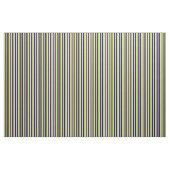 Tissu Tan, vert clair, marron, bleu et noir (Yard)