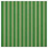 Tissu Tan & Vert foncé Motif des rayures (Échantillon)