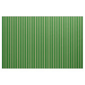 Tissu Tan & Vert foncé Motif des rayures (Fat Quarter)