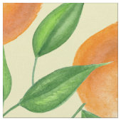 Tissu Tangerines aquarelle (Fermer)