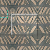 Tissu tapa bleu II (Carreau)