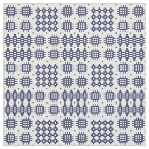 Tissu Tapisserie de Faux de Gallois bleu-foncé sur le