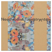 Tissu Tapisserie de Needlepoint (Fermer)
