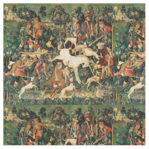 Tissu Tapisseries Unicorn Classique médiéval défend la c