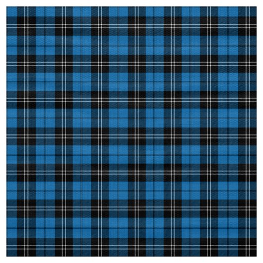 Tissu Tartan bleu antique de Ramsay (Échantillon)