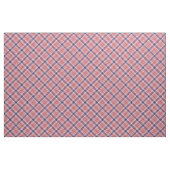 Tissu Tartan bleu bleu rouge (Yard)