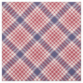 Tissu Tartan bleu bleu rouge (Échantillon)