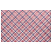 Tissu Tartan bleu bleu rouge (Fat Quarter)