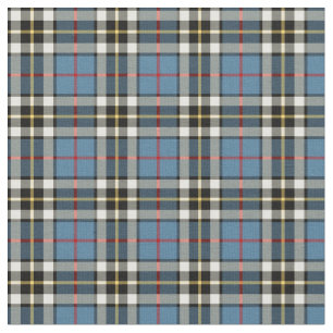 Tissu Tartan bleu de robe de Thompson de clan
