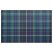 Tissu - Tartan bleu et vert (Fat Quarter)