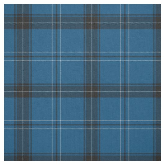 Tissu Tartan Bleu Ramsay Écossais (Échantillon)