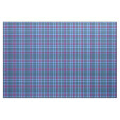 Tissu - Tartan bleu rose violet vert (Yard)