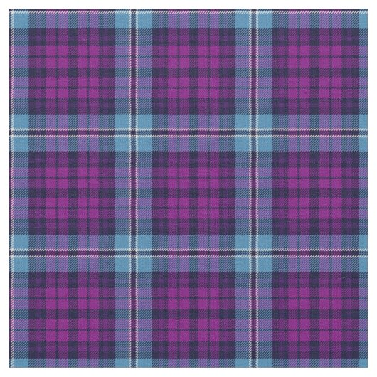 Tissu Tartan bleu violet écossais (Fermer)