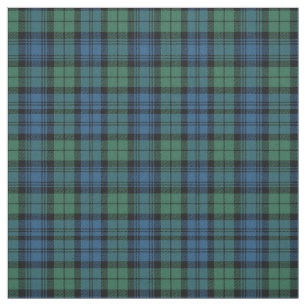 Tissu Tartan Campbell Plaid Rustique