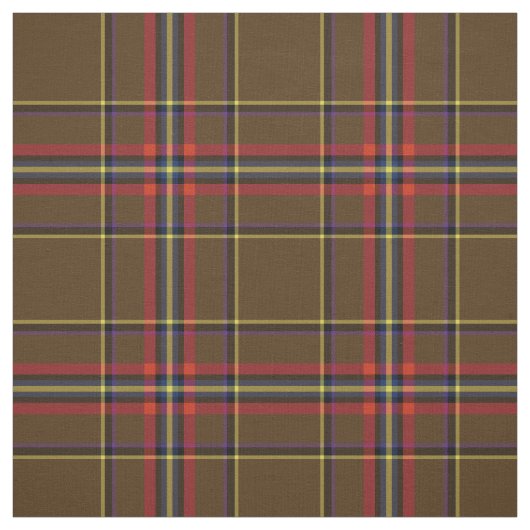 Tissu Tartan Clan Inches (Échantillon)
