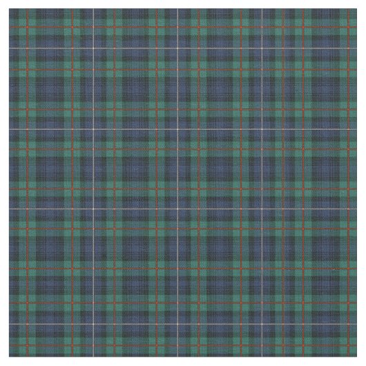 Tissu Tartan Clan Robertson Plaid vert pourpre (Fermer)