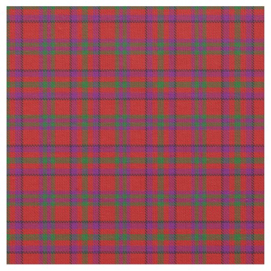 Tissu Tartan de clan de Fiddes (Fermer)