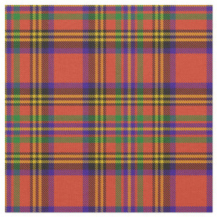 Tissu Tartan de clan de Hepburn