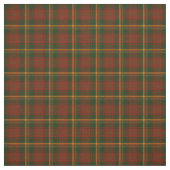 Tissu Tartan de feuille d'érable canadien (Échantillon)