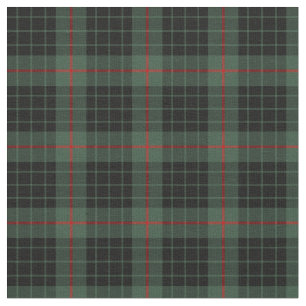 Tissu Tartan de Gunn de clan